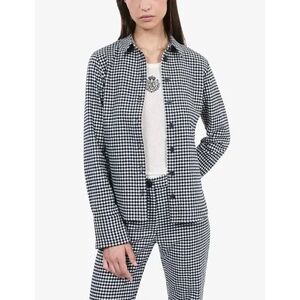 ✨ NWT - The Kooples Wool Houndstooth Shirt Jacket | French 4/U.S. 10